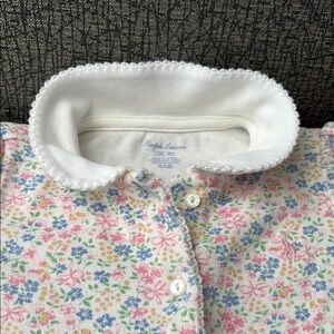 Ralph Lauren Floral Kids Pajamas - Pink, Blue, Yellow